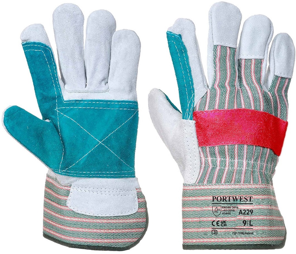 A229 Classic Double Palm Rigger Glove