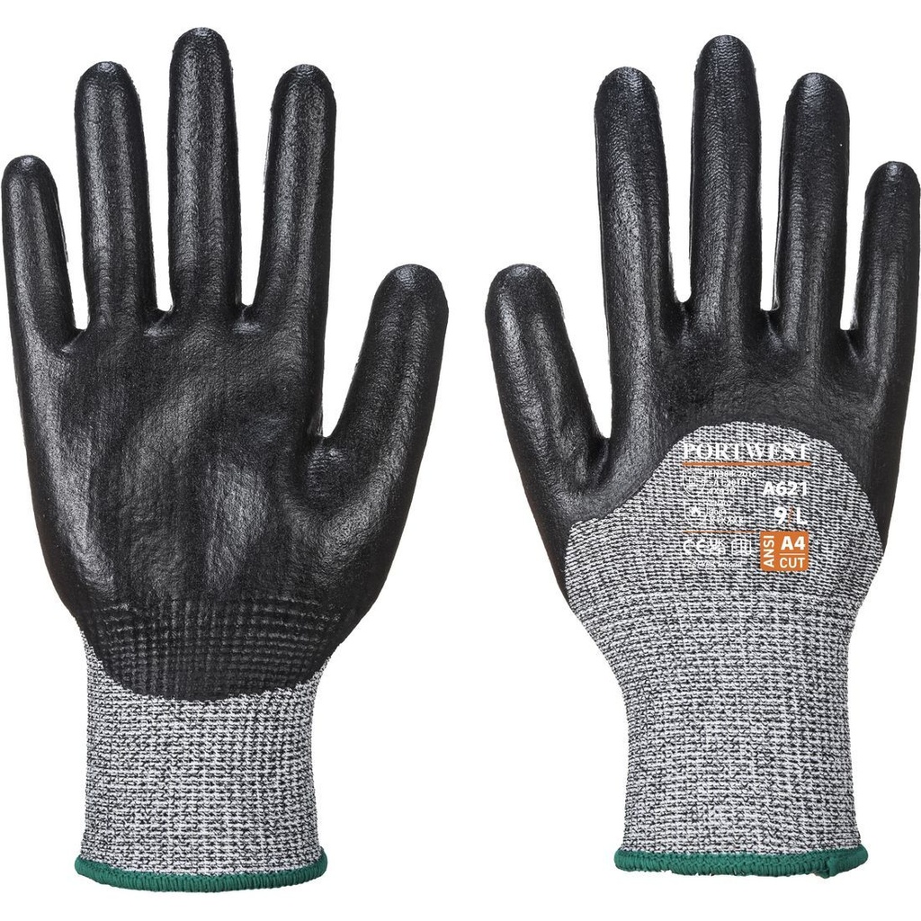 A621 Cut Nitrile Foam Glove, Cut (D)