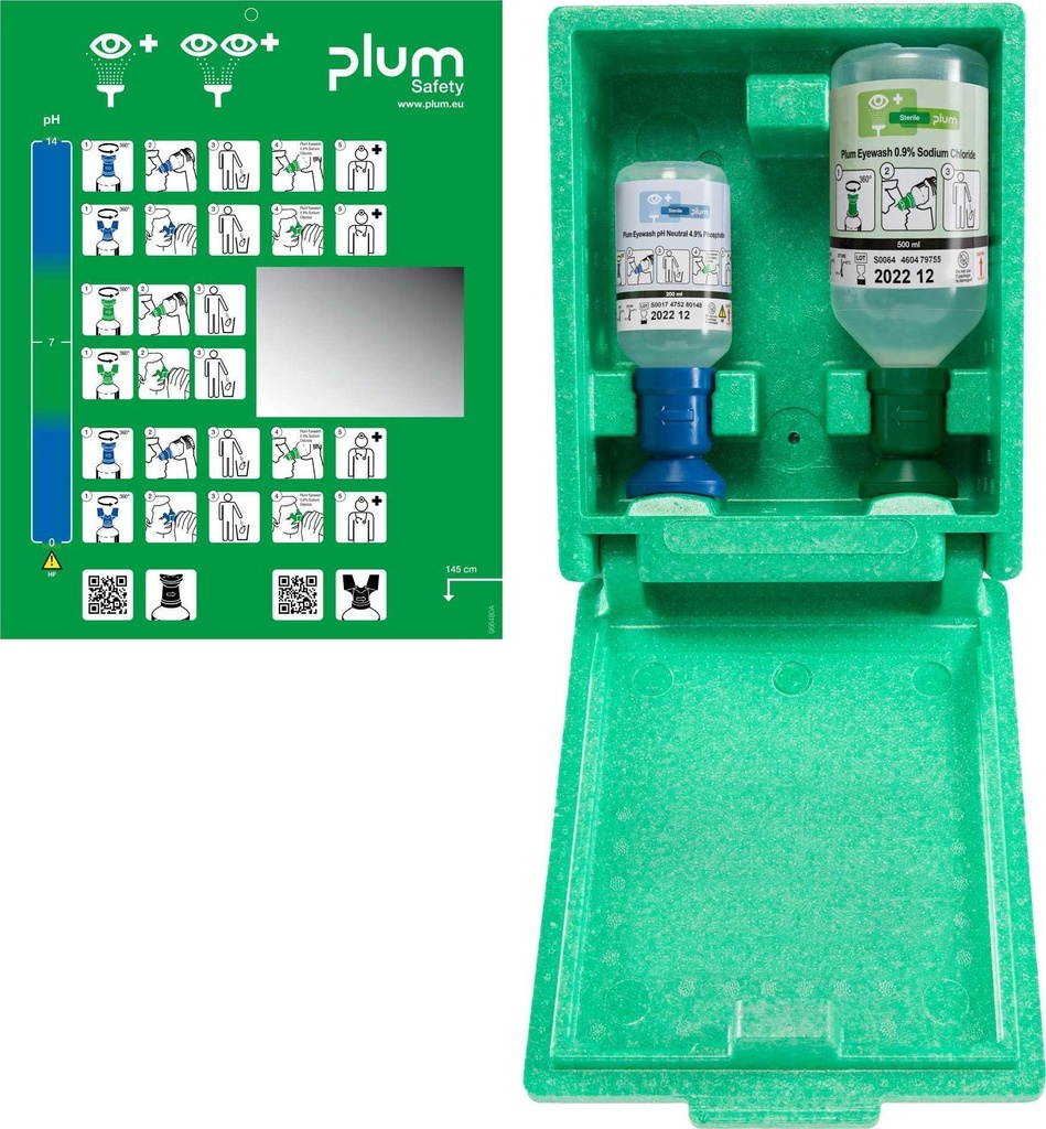 4789 Plum Combi Box w. 200 ml pH &amp; 500 ml