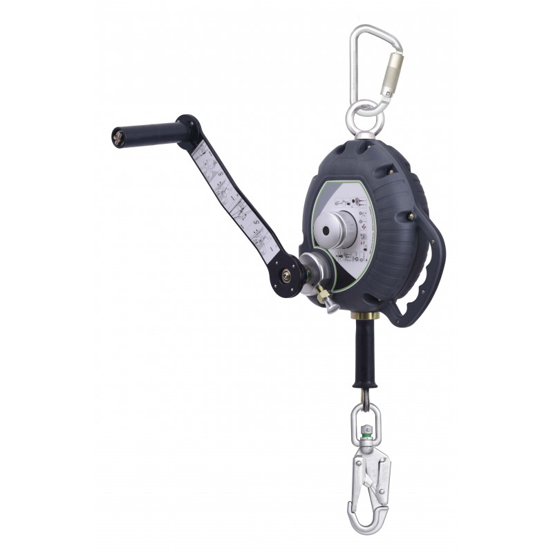 FA20401 S KALYPSO ATEX Stainless Steel Retractable fall arrester with rescue winch