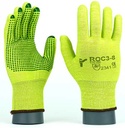 ROC3V Gloves PA/PES/Glass, PVC dotted