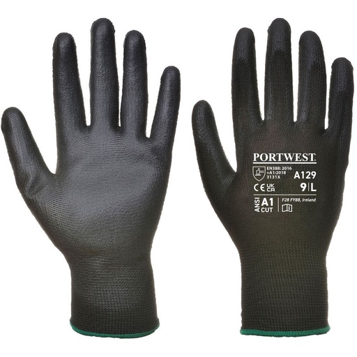 [A129] A129 PU Palm Glove