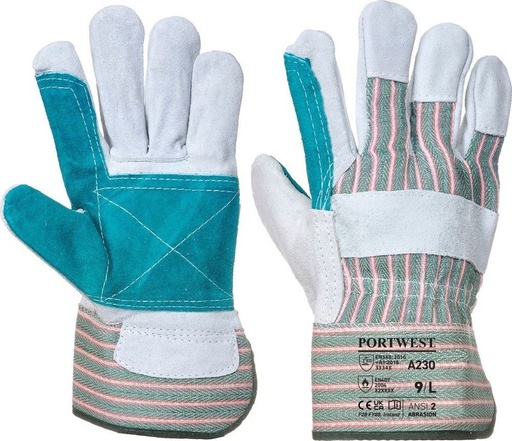[A230] A230 Double Palm Rigger Glove