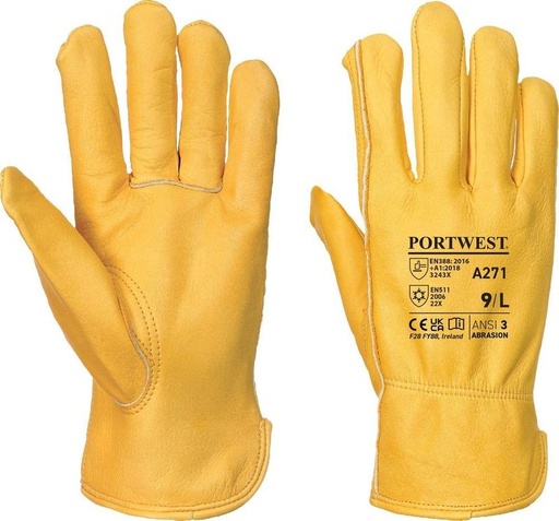 [A271] A271 Lined Driver Glove