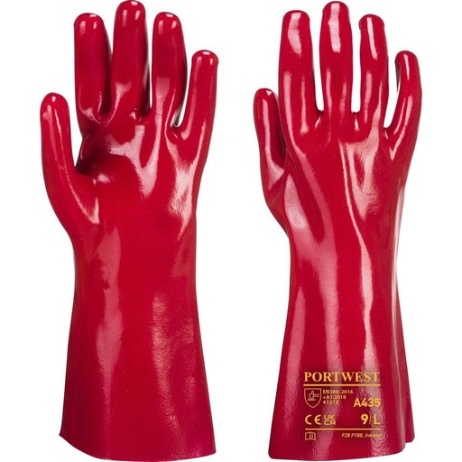 [A435RERXL] A435 PVC Gauntlet 35cm
