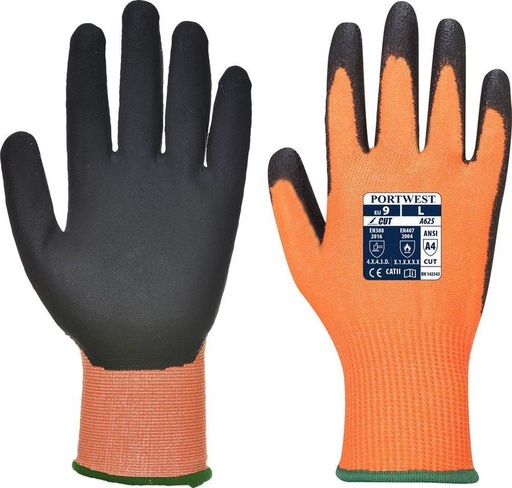 [A625] A625 Vis-Tex PU Cut Resistant Glove, Cut (D)