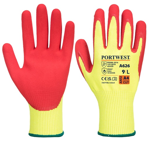 [A626] A626 Vis-Tex HR Cut Nitrile Glove, Cut (D)