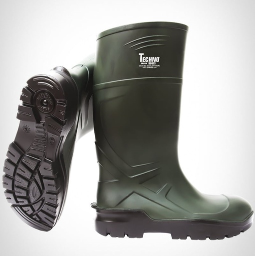 [PU015540] Techno TROYA Ultra Grip PU Προστατευτικές Μπότες Γαλότσες S5 CI SRC
