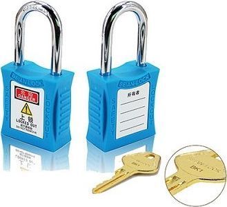 [201] 201 6.3mm/38mm Copper Body &amp; Steel Shackle LOTO Padlocks