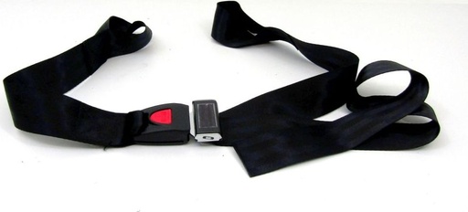 [02.05.0022] 02.05.0022 Stretcher Strap Double with Metal Buckle (Car Type)