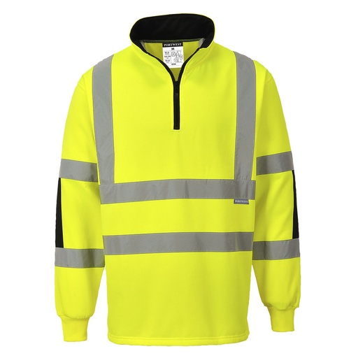 [B308] B308 Hi-Vis Rugby Sweatshirt