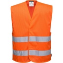 C374 Hi-Vis Mesh Two Band Vest