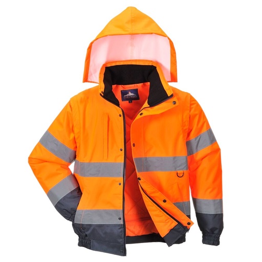 [C468] C468 2-in-1 Hi-Vis Bomber Jacket