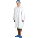 D118 Disposable Visitors Coat PP