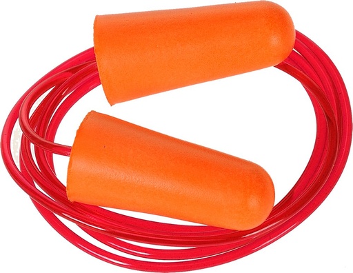 [EP08ORR] EP08 Corded PU Foam Ear Plug