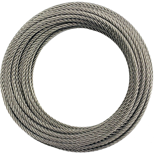 [FA2020099] FA2020099 Stainless Steel Wire Rope 8mm 7x19  (price by mtr)