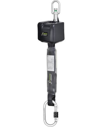 [FA2030002] FA2030002 VORAS Retractable fall arrester in webbing (2,5m) with screw karabiner FA5010117