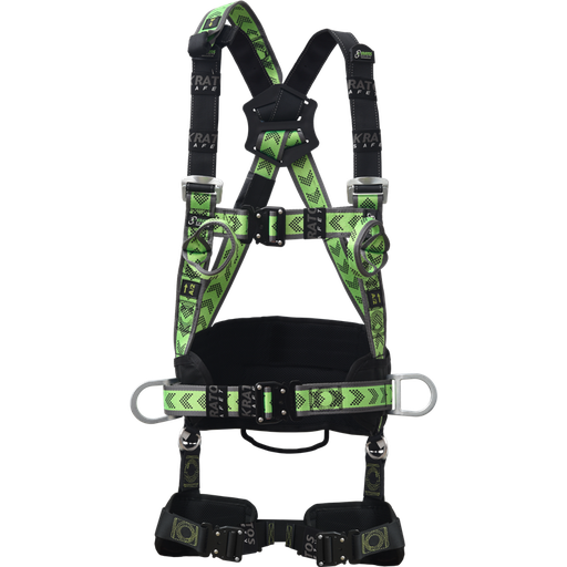 [FA102070] FA102070 Full Body Harness with rotative belt and (3)