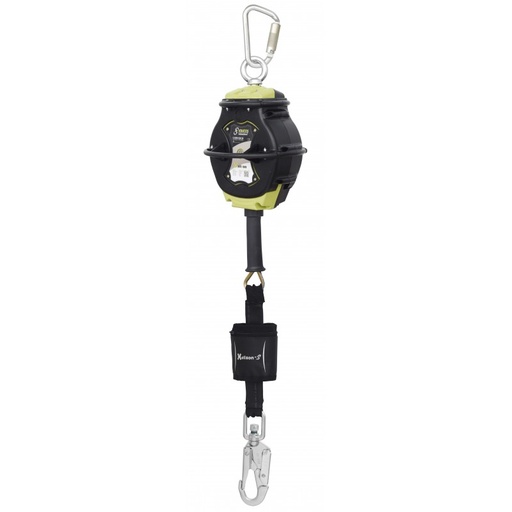 [FA2050003B] FA2040210EXO HELIXON-S wire rope, retractable fall arrester 10m with EXO exoskeleton