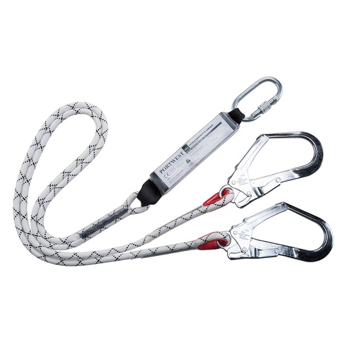[FP55WHR] FP55 Double Kernmantle Lanyard With Shock Absorber