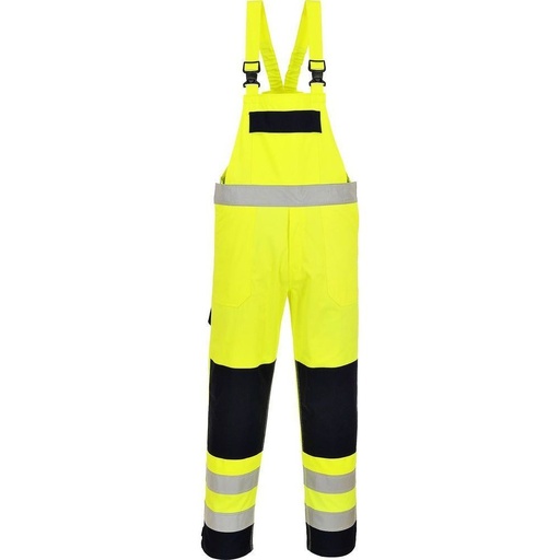 [FR63] FR63 Bizflame Hi-Vis Multi-Norm FR Anti-Static Bib &amp; Brace APC 1 (13 ELIM)