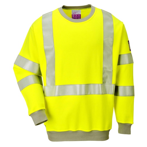 [FR72] FR72 Modaflame FR Anti-Static Hi-Vis Sweatshirt