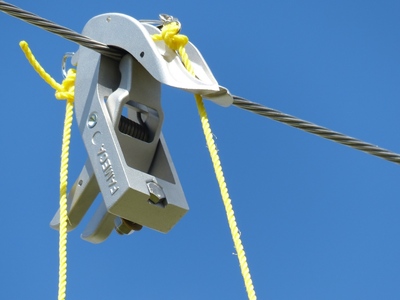 [MALTAC1050] MALTAC1050 Earthing from the ground with insulating rope