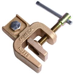 [NB33S] NB33S Earthing clamp for flat bars