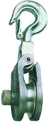 [802-842] Hook pulley for service ropes