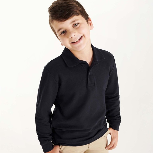 [PO6635] PO6635 ESTRELLA Kids Παιδική Polo Μπλούζα L/S