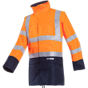 Marex Flame retardant, anti-static hi-vis rain jacket 
