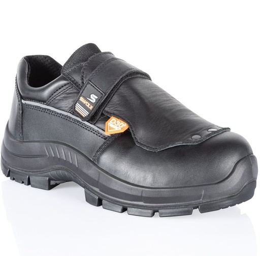 [SOXS3] SOXS3 SOLAR-X 100 Welding Metatarsal Shoes S3 HRO M HI SRC, Plain Leather