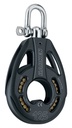 IN3256 125 mm Black Magic Single Pulley - Swivel