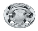 IN627 57 mm Stainless Steel Round Standard Padeye-EN795