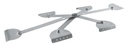 INBRKT.X6L R27 Long-Span Access Rail Bracket for Metal Roofs - Middle, Support 6 arms long type 