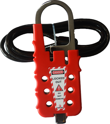 [L02] L02 Hasp Cable Wire Combination Lockouts