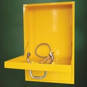 Eye/Face Wash, ISTEC Type EW, Barrier-free surface mounted pull down