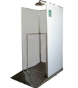 Emergency Shower, ISTEC Tip ES, with Cabinet, Platform operated