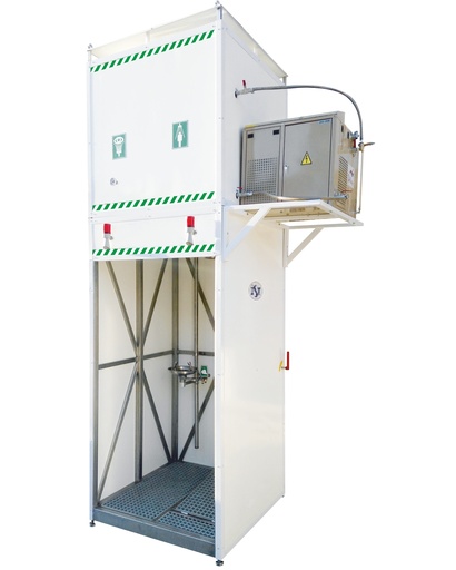 Combined Unit with Overhead 1500/2000 LT Water Tank Type OWT