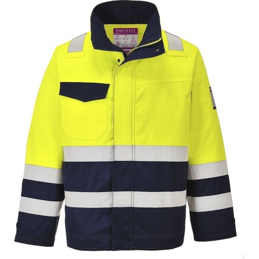 [MV25] MV25 Modaflame FR Anti-Static Hi-Vis Jacket, Inherent FR, APC 1 (6.4 ELIM)