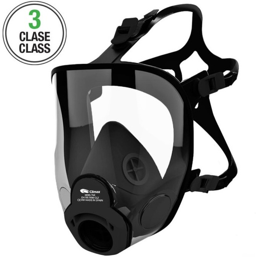[741] 741 Full Face Mask, Class 2, Universal Connection EN 148-1 (only)