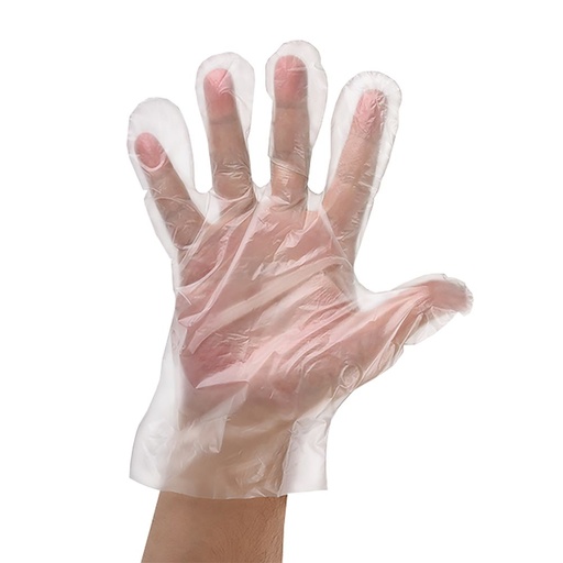 [N4281/6] N4281/6 PE Disposbale Gloves EN 1186 (New)