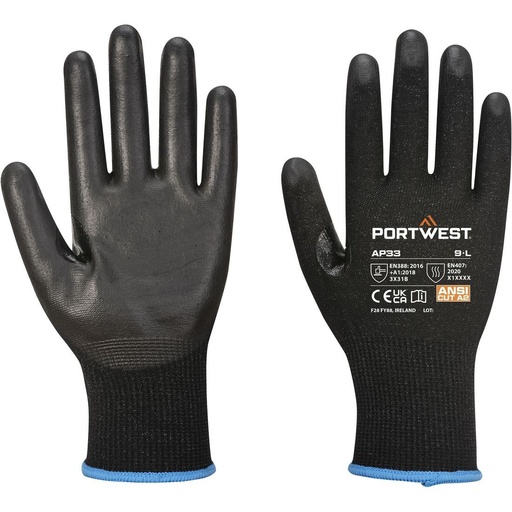 [AP33] AP33 LR15 PU Touchscreen Glove (Pk12), Cut B