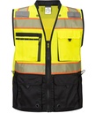 US383 Augusta Sleeved Hi-Vis Vest