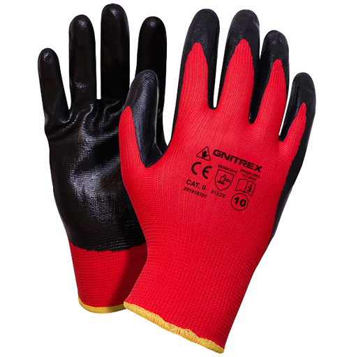 [GnitrexB] GNITREX SET B Nitrile Coated Gloves