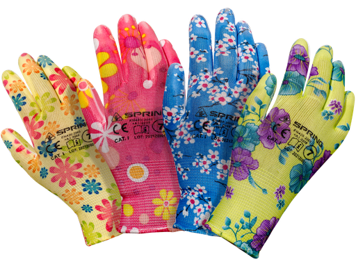[Spring] SPRING MIX Transparent PU Safety work gloves