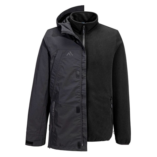 [KX366] KX366 KX3 3-in-1 Waterproof Breathable Rain Jacket