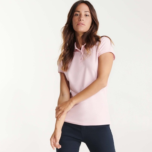 [PO6634] PO6634 STAR WOMAN Polo Γυναικεία Μπλούζα