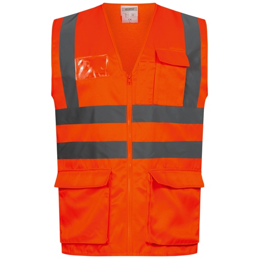 [23516] ANSGAR Hi-Vis Polycotton Vest
