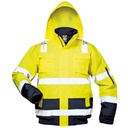 AXEL/JONAS Hi-Vis Two-Tone Waterproof Winter Bomber Jacket